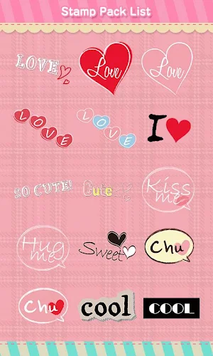 Stamp Pack: Message Screenshot 1