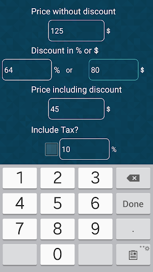 Discount Calculator Screenshot 3