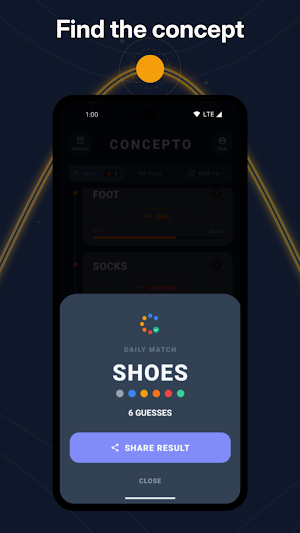 Concepto: Semantic Word Game Screenshot 2