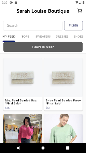 Sarah Louise Boutique Screenshot 1