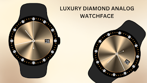 Luxury Diamond Analog Watch Screenshot 1