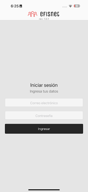 EFISNET Workflow Screenshot 0