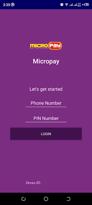 MicroPay Mobile Money Screenshot 0