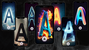 letter A wallpaper 4k Screenshot 3