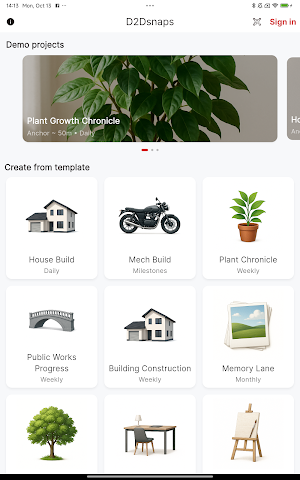 D2D Snaps - Progress Tracker Screenshot 0