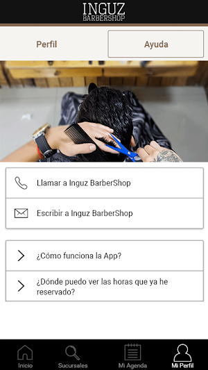 Inguz Barbershop Screenshot 2