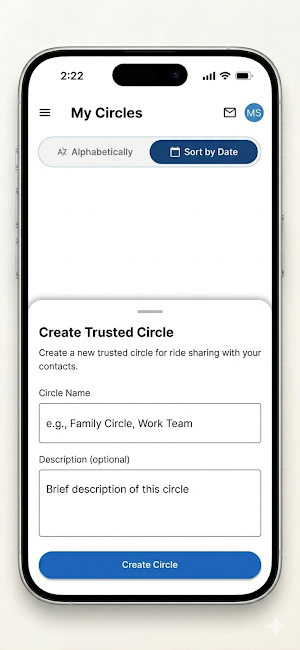 TrustRydes Screenshot 2