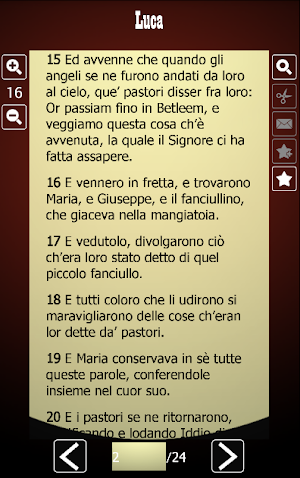 La Bibbia. Giovanni Diodati. Screenshot 2