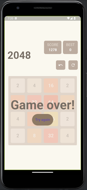 2048 Screenshot 1