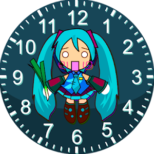 Miku Watch face for wear Screenshot 0