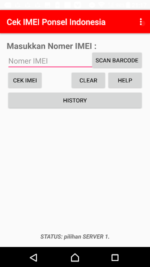 Cek IMEI Ponsel Indonesia Screenshot 1