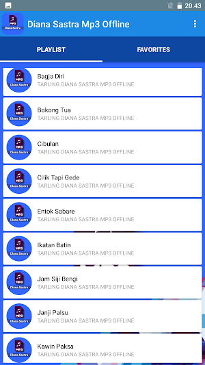 Diana Sastra Mp3 Offline Screenshot 2