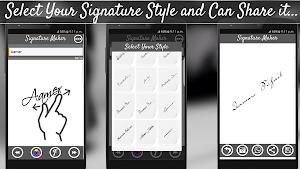 Signature Maker to My Name Screenshot 3