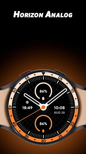 Horizon Analog - Watch face Screenshot 0