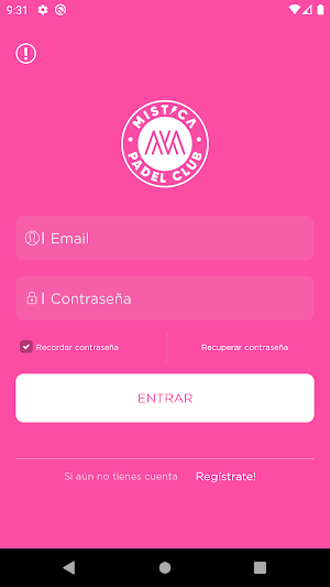 Mistica Padel Club Screenshot 0