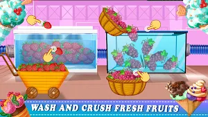 Ice Cream Dessert Factory: Ice Popsicle Game Screenshot 3