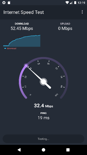 Fast Internet Speed Test Screenshot 1