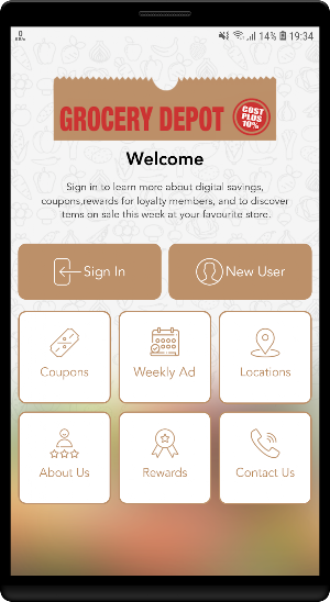 Grocery Depot MS Screenshot 0