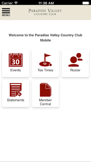 Paradise Valley Country Club Screenshot 2