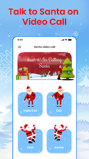 Santa Claus Video Call & Chat Screenshot 1