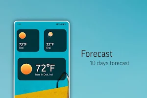 Fluent Weather Komponent KWGT Screenshot 1