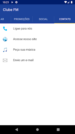 Clube FM Rio Claro Screenshot 2