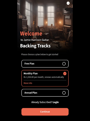 JHG Backing Tracks Screenshot 3