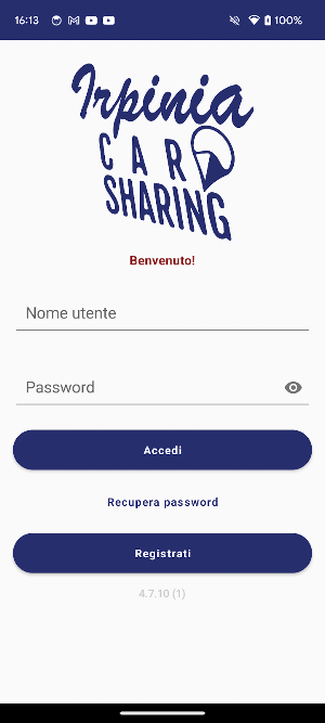 Irpinia Car Sharing Screenshot 0