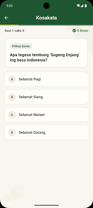 Tebak Quiz Jawa Screenshot 1