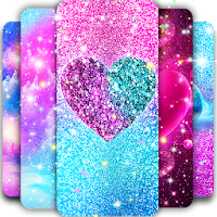 Glitter galaxy live wallpaper