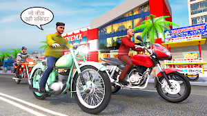 Racing 3D Bike Indian Screenshot 0