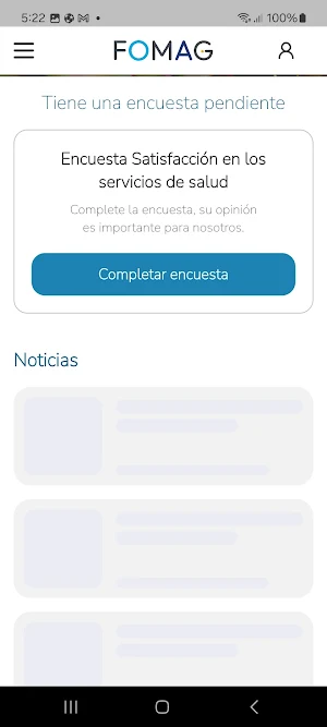 Fomag App Móvil Screenshot 2