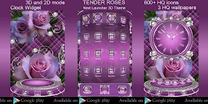 Tender Roses Dialer Theme Screenshot 3