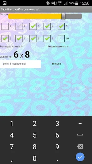 Tabelline Screenshot 1