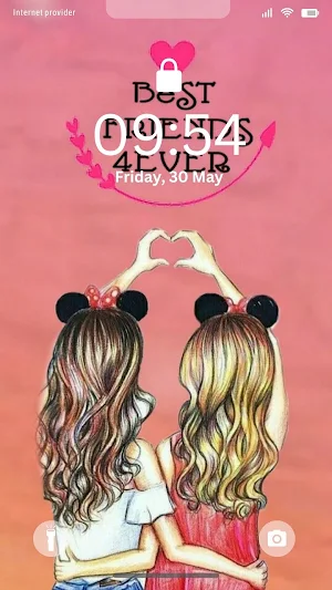 Girls Bff Wallpaper Screenshot 2