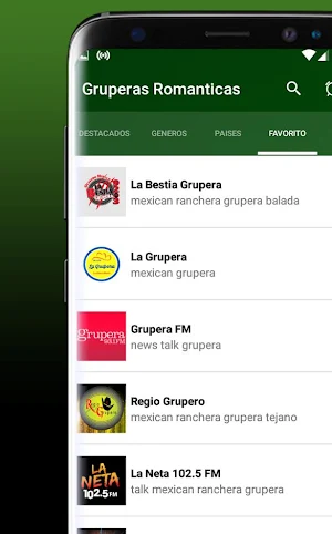 Gruperas Romanticas Screenshot 2