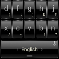 Keyboard Theme Frame Black