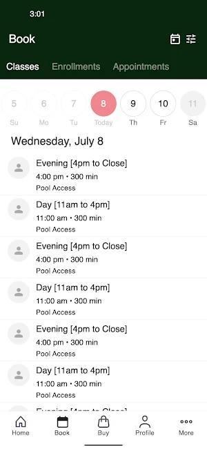 Cabana Falls Pool Club Screenshot 1