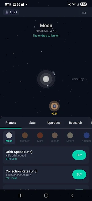 Idle Orbit: Galaxy Clicker Screenshot 0