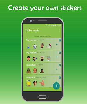 Stickermania- Wasticker maker Screenshot 0