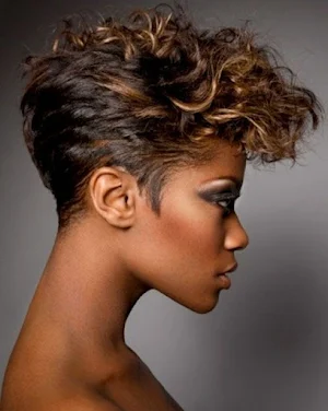 Black Women Short Haircut Screenshot 0