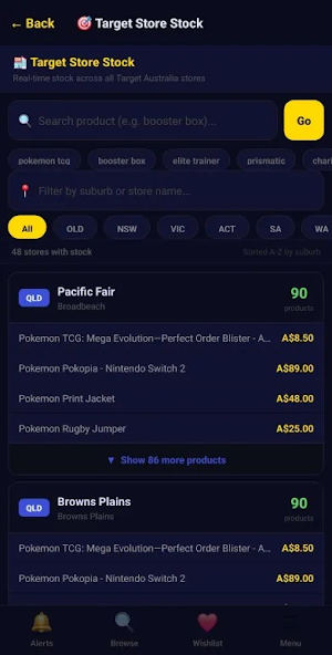 TCG Tracker AU Screenshot 1