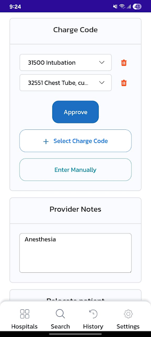 MEDCHG Screenshot 1