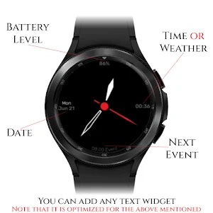 Elegancia - Event Watch Face Screenshot 0