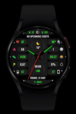 WR 023 Analog Watch Face Screenshot 2