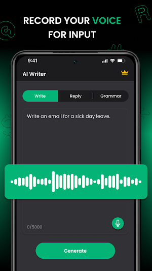 AI Email Assistant & Writer Screenshot 0