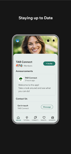 TAB Connect Screenshot 1
