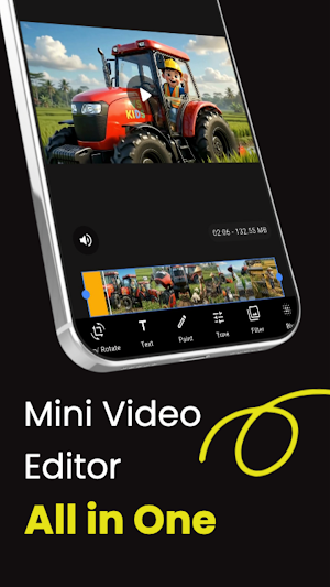 Mini Video Editor & Watermark Screenshot 0