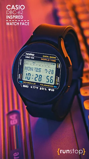 CASIO DBC-62 Watch Face Screenshot 0