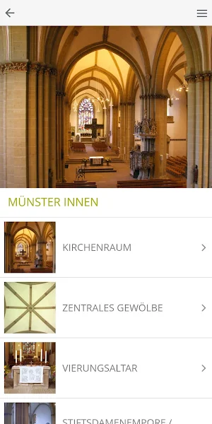 DAMENSTIFT HERFORD - Münsterkirche und Archäologie Screenshot 2